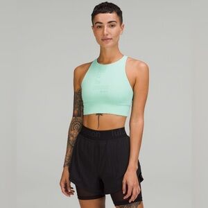 Lululemon energy bra high-neck longline size 8